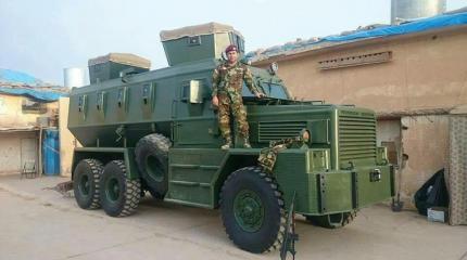 «Линкор пустыни»: серийный двухбашенный полу-MRAP «Линкор пустыни»: серийный двухбашенный полу-MRAP