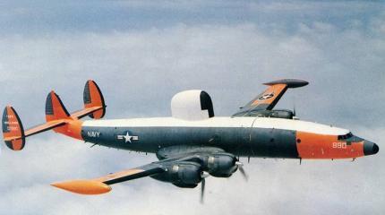 Американский самолёт ДРЛО EC-121 Warning Star Американский самолёт ДРЛО EC-121 Warning Star