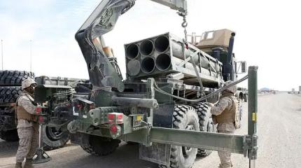 В ходе ответного удара американские HIMARS сожжены БПЛА-камикадзе Ирана