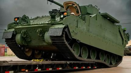 В США в войска поступили бронемашины на базе Bradley с необитаемой башней