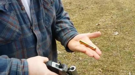 Испытания пистолета под мощный патрон .500 Nitro Express Испытания пистолета под мощный патрон .500 Nitro Express