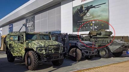 Появилось фото модернизированного БТР-82АТ с новым боевым модулем