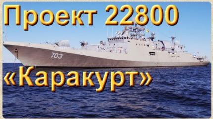 Облик малого ракетного корабля проекта 22800