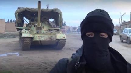 Новый способ маскировки техники от ИГИЛ Новый способ маскировки техники от ИГИЛ