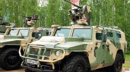ВС РФ получили первые броневики «Тигр-М» с модулем «Арбалет-ДМ» ВС РФ получили первые броневики «Тигр-М» с модулем «Арбалет-ДМ»