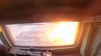 Поражение турецкого броневика Kirpi боевики ВСУ сняли изнутри Поражение турецкого броневика Kirpi боевики ВСУ сняли изнутри