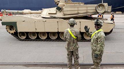 США разместят в Литве пять танков Abrams