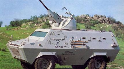 Чилийский бронеавтомобиль Cardoen VTP-2