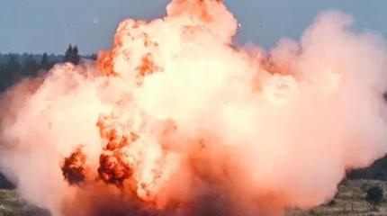 Уничтожена редкая в ВСУ румынская реактивная установка APR-40