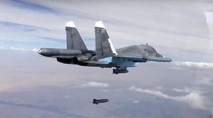 Русская авиация ликвидировала более 180 «игиловцев» к востоку от Пальмиры Русская авиация ликвидировала более 180 «игиловцев» к востоку от Пальмиры