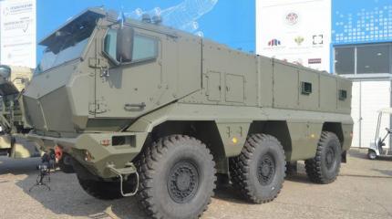 Минобороны РФ получило 30 бронемашин «Тайфун» Минобороны РФ получило 30 бронемашин «Тайфун»