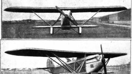 Разведчик-легкий бомбардировщик Descamps-Brunet A.2. Франция Разведчик-легкий бомбардировщик Descamps-Brunet A.2. Франция