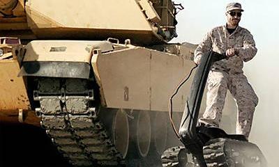 Канадский персональный минивездеход «Shredder» для военнослужащих