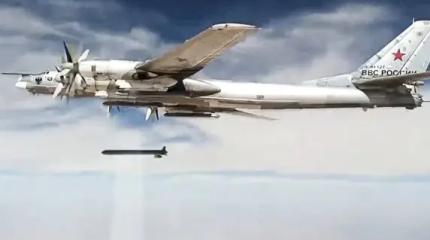 Опубликованы кадры погони F-16 ВСУ за модернизированной ракетой Х-101