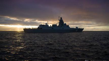 «Адмирал Горшков» сдает итоговый «экзамен» в Белом море: фоторепортаж «Адмирал Горшков» сдает итоговый «экзамен» в Белом море: фоторепортаж