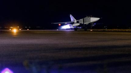 Ночные вылеты с авиабазы «Хмеймим» в Сирии