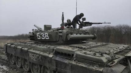 Танки Т-72Б3 пройдут по Ставрополю на специальных накладках на гусеницах