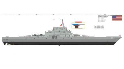 Американский линкор будущего - BBN-65 USS Монтана Американский линкор будущего - BBN-65 USS Монтана