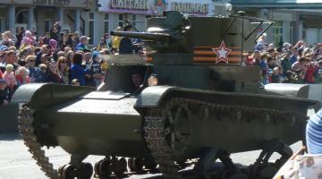 Военная техника на Параде Победы в Уссурийске (09.05.2017)