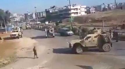 «От ворот – поворот»: появилось видео, как сирийцы развернули военных США