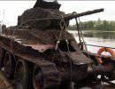 В Германии со дна реки подняли легендарный советский танк