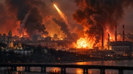 Киев погрузился в ад: Запад оставил Украину один на один с ракетной угрозой