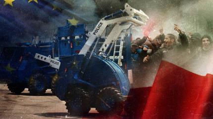 Bozena Riot: европейские боевые роботы против «Майданов» Bozena Riot: европейские боевые роботы против «Майданов»
