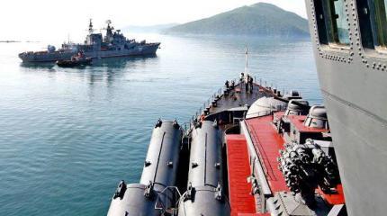 Россия и Египет начали масштабные военно-морские учения Россия и Египет начали масштабные военно-морские учения