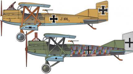 Летающие танки кайзера. Часть 3.1 Штурмовики Junkers J.I Летающие танки кайзера. Часть 3.1 Штурмовики Junkers J.I