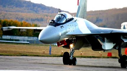 Четыре истребителя Су-35С переброшены в Сирию Четыре истребителя Су-35С переброшены в Сирию