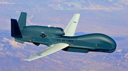 Американский RQ-4 Global Hawk замечен в небе над Камчаткой Американский RQ-4 Global Hawk замечен в небе над Камчаткой