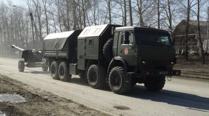 Репетиция Парада Победы в Екатеринбурге. КАМАЗ-6350-376 Репетиция Парада Победы в Екатеринбурге. КАМАЗ-6350-376