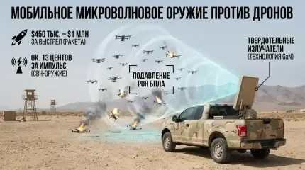 Гигаваттный импульс против дронов: новое оружие меняет арифметику воздушной войны