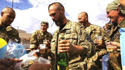 Пьяный военнослужащий ВСУ поджег блиндаж своего подразделения