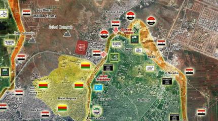 Алеппо - сирийская армия взяла промзону Шкайеф и наступает в районе Овейджа