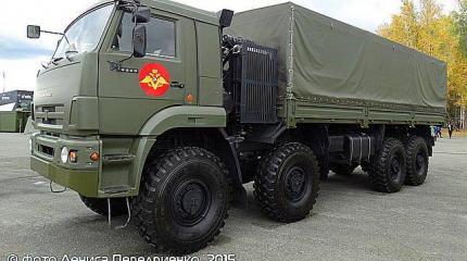 Автомобиль КамАЗ-6560 (8х8) для Вооруженных сил России - фотообзор Автомобиль КамАЗ-6560 (8х8) для Вооруженных сил России - фотообзор