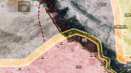 Сирийская армия наступает от Дейр-эз-Зора в сторону границы с Раккой
