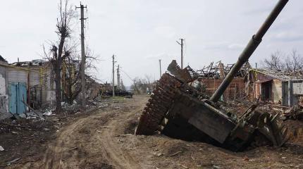 Донбасский фронт: артиллерия ВСУ бьёт по Артёмовску