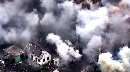 Смертельный дождь кассет авиабомб РБК-500 снес позиции боевиков ВСУ