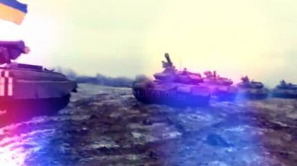 Из Харькова в зону АТО перебросили танки Из Харькова в зону АТО перебросили танки