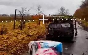 Уничтожен ставший редким в составе ВСУ бронеавтомобиль Vector Pinzgauer