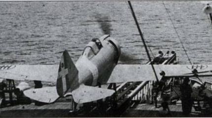 Опытный истребитель Reggiane Re.2000C Falco Catapultabile. Италия Опытный истребитель Reggiane Re.2000C Falco Catapultabile. Италия