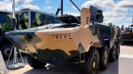 Серийные образцы новейшего белорусского БТР V-2 начали поступать в войска
