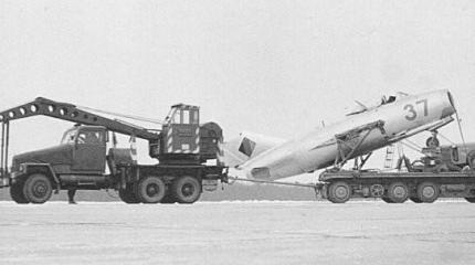 Снегоочистительная установка на базе МиГ-15