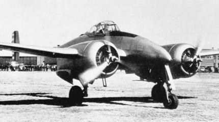 Опытный истребитель Grumman XP-50 Skyrocket (США)