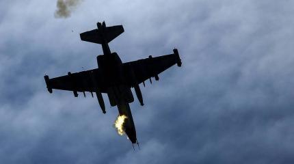 Минобороны Азербайджана заявило о сбитом армянском Су-25 Минобороны Азербайджана заявило о сбитом армянском Су-25