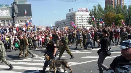 Киев и Донецк: парадов парадокс Киев и Донецк: парадов парадокс