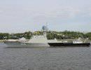 Корабль-невидимка "Волгодонск" впервые вышел в Каспийское море