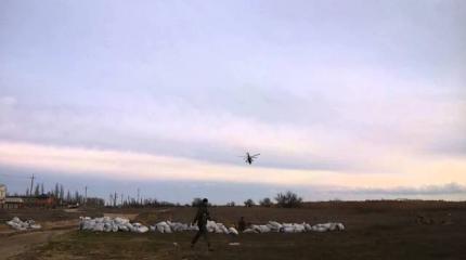 Граница Крыма под защитой Ми-8 Граница Крыма под защитой Ми-8