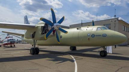 Украина показала новый военно-транспортный самолет Ан-26МСБ